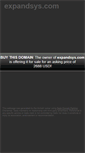 Mobile Screenshot of expandsys.com